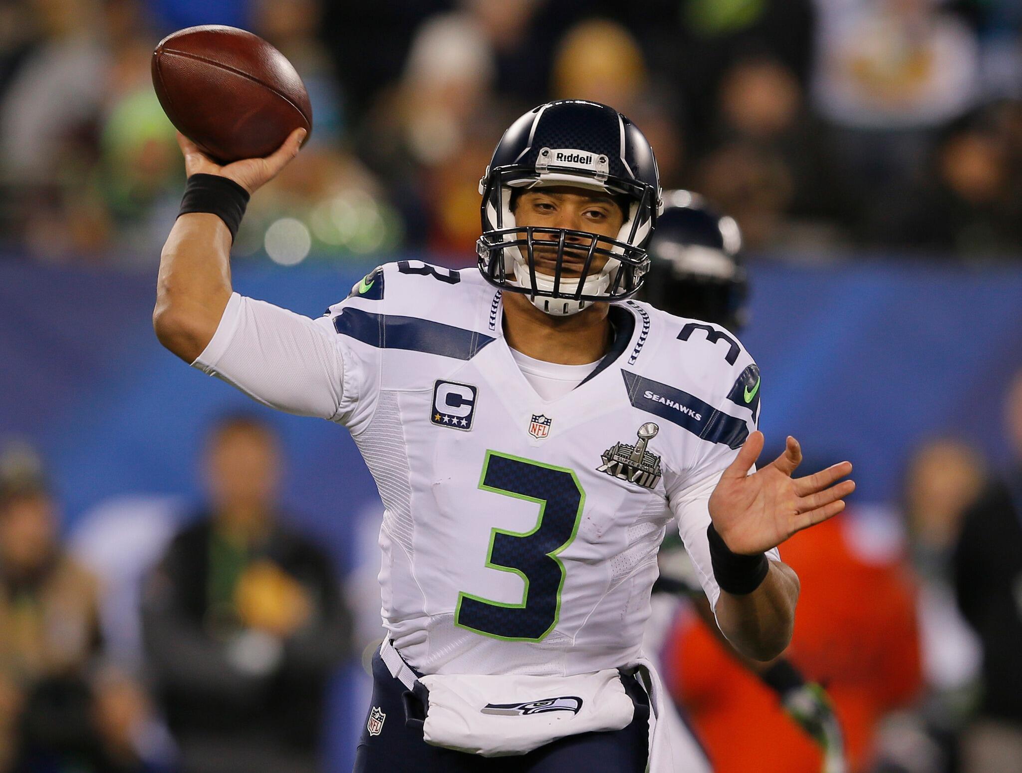 russell wilson super bowl history.