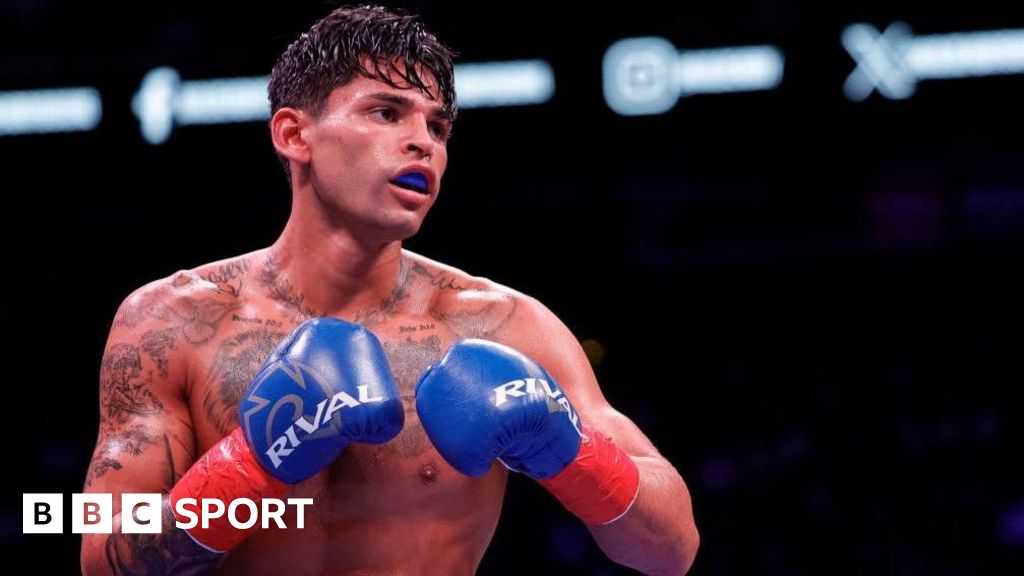 Ryan Garcia behind the scenes.