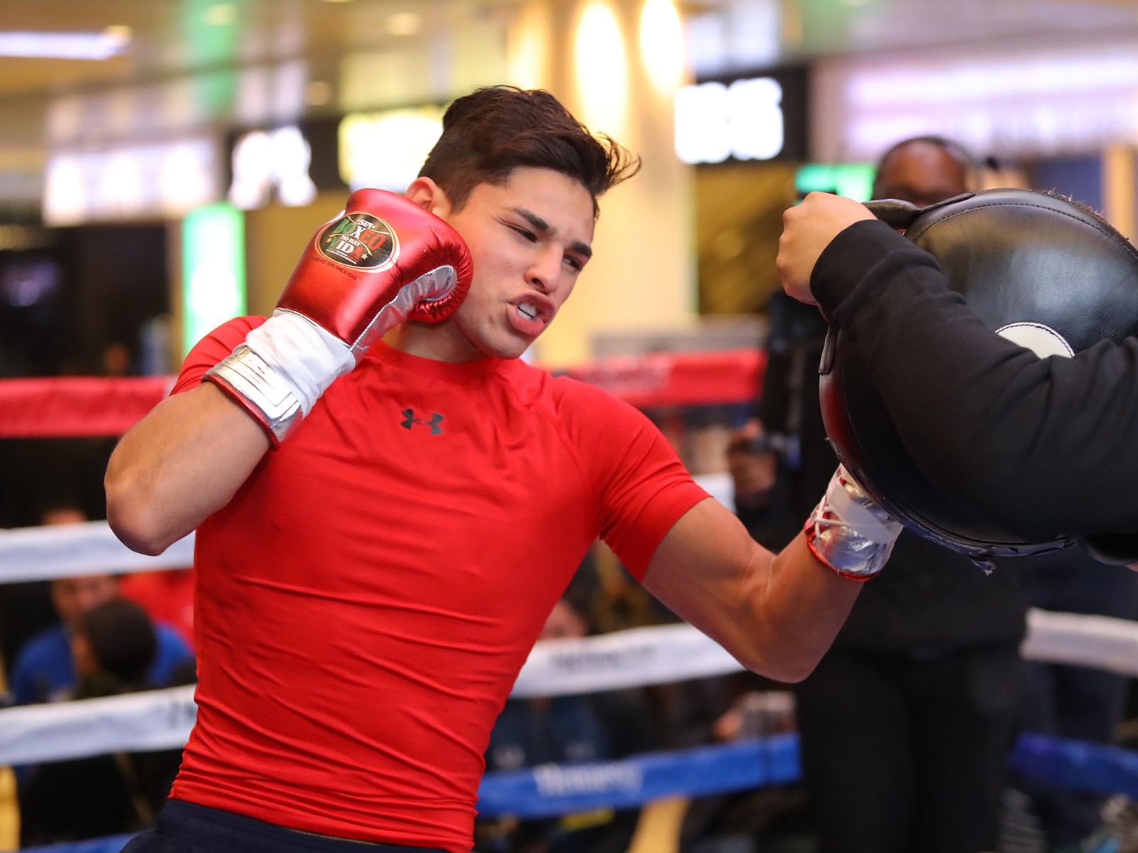 Ryan Garcia Dallas schedule