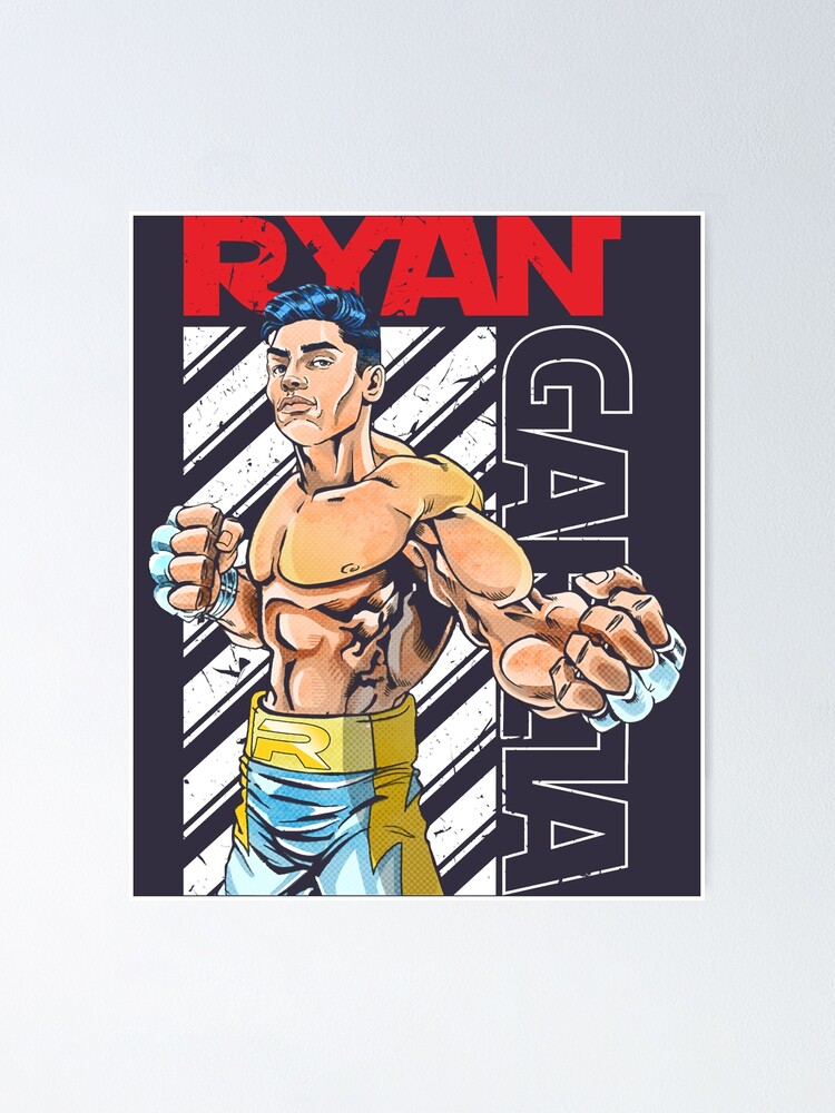 ryan garcia signed poster.