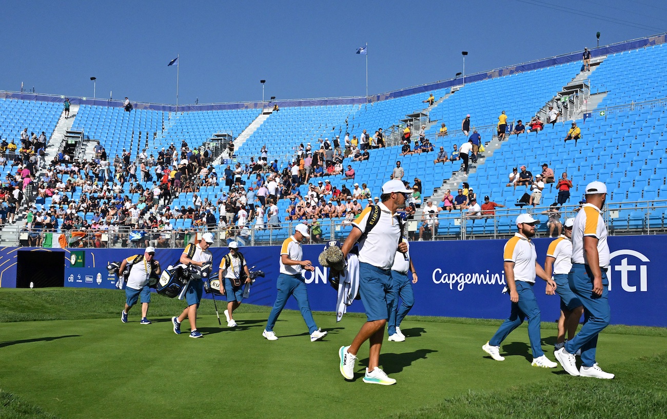 Ryder Cup caddying experience