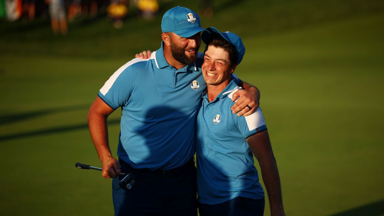 Ryder Cup Day 2 results