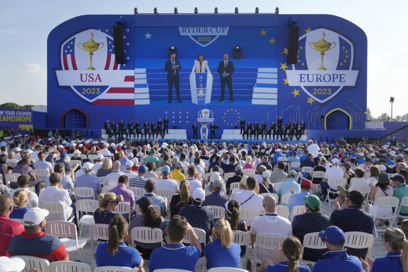 Ryder Cup player line-up