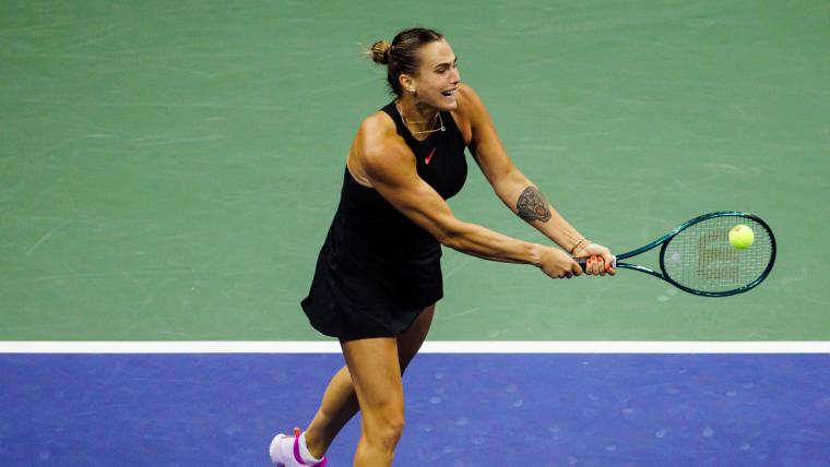 Sabalenka forehand highlights