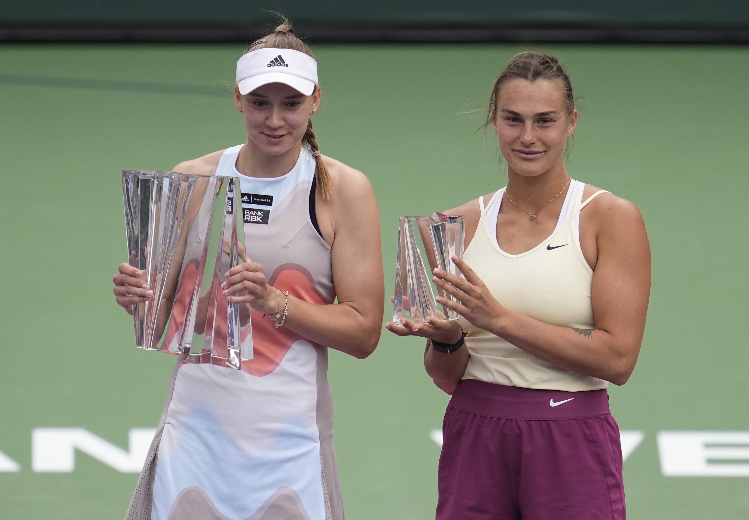 Sabalenka Indian Wells championship run.