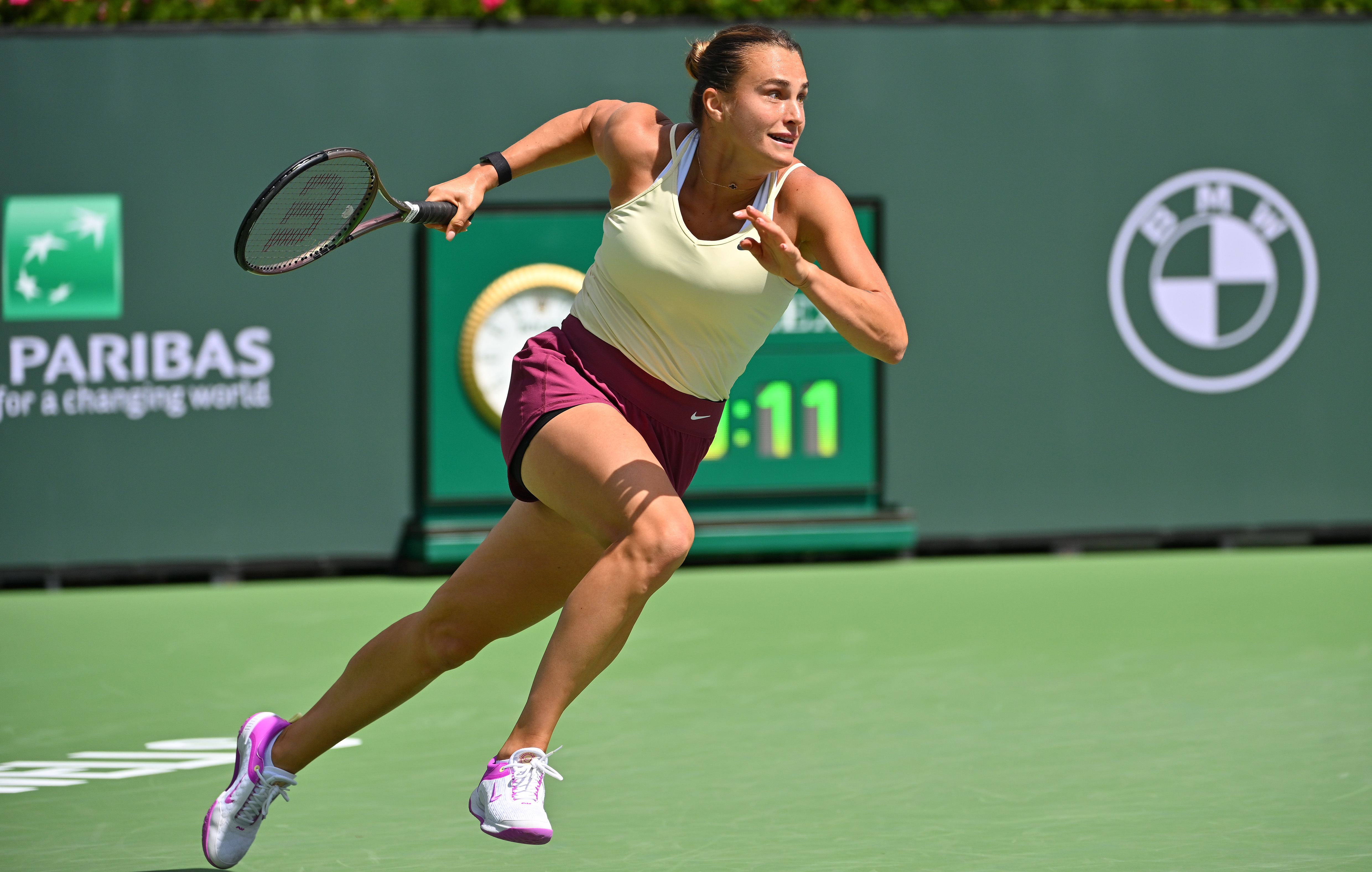 Sabalenka Indian Wells interview