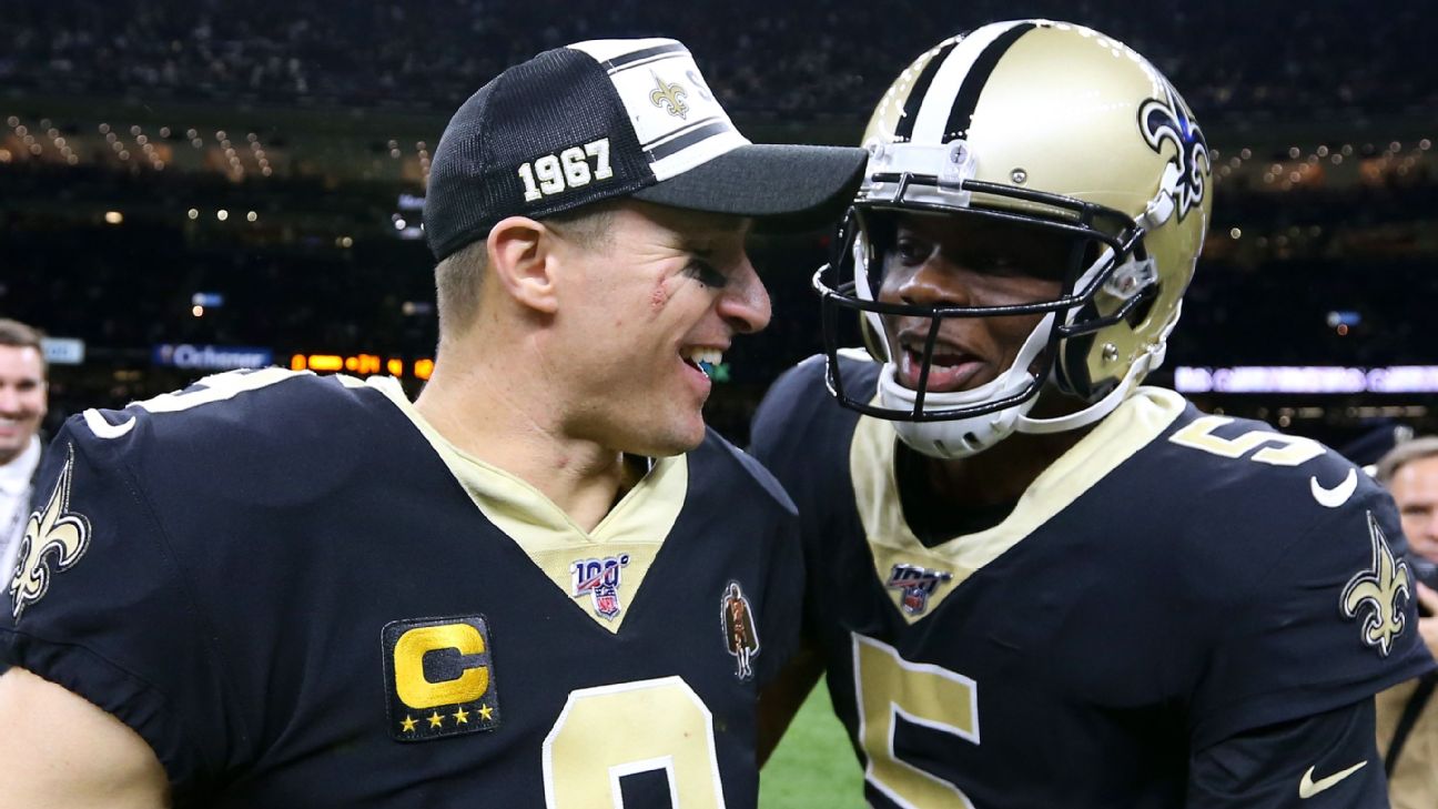 Saints QB 2020 stats