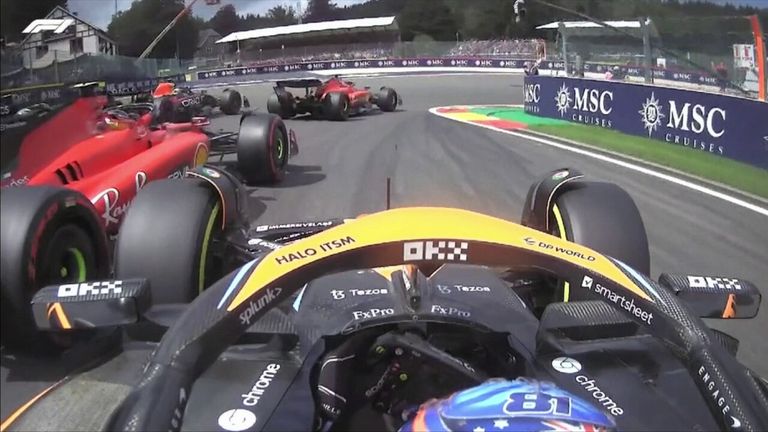 Sainz Piastri highlights