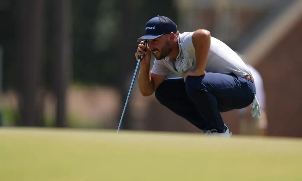 Sam Burns British Open results