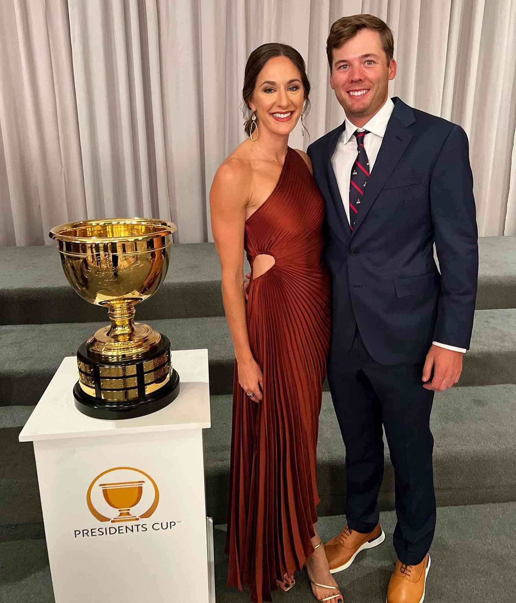 Sam Burns wife photos