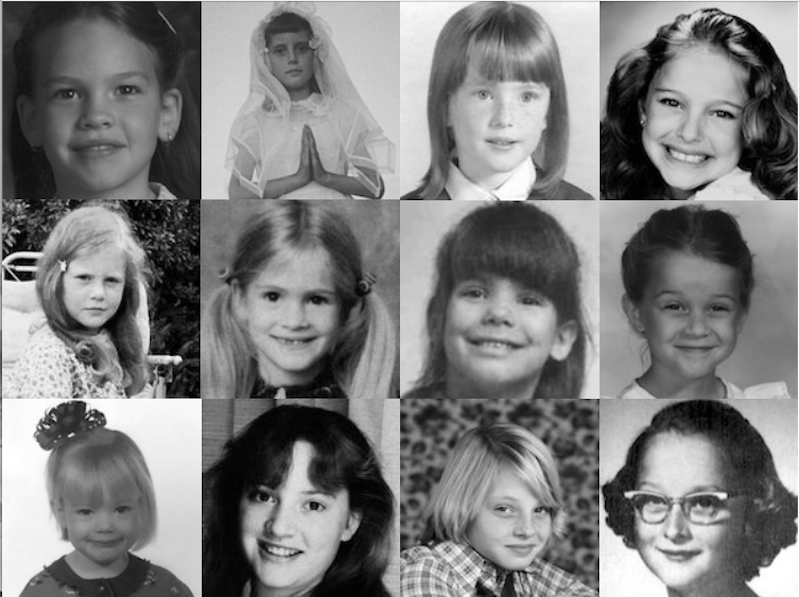 sandra bullock school photos