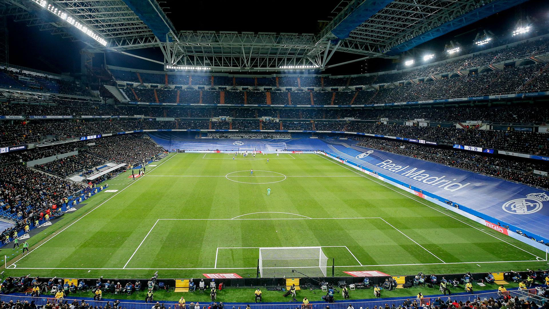 Santiago Bernabeu seating plan