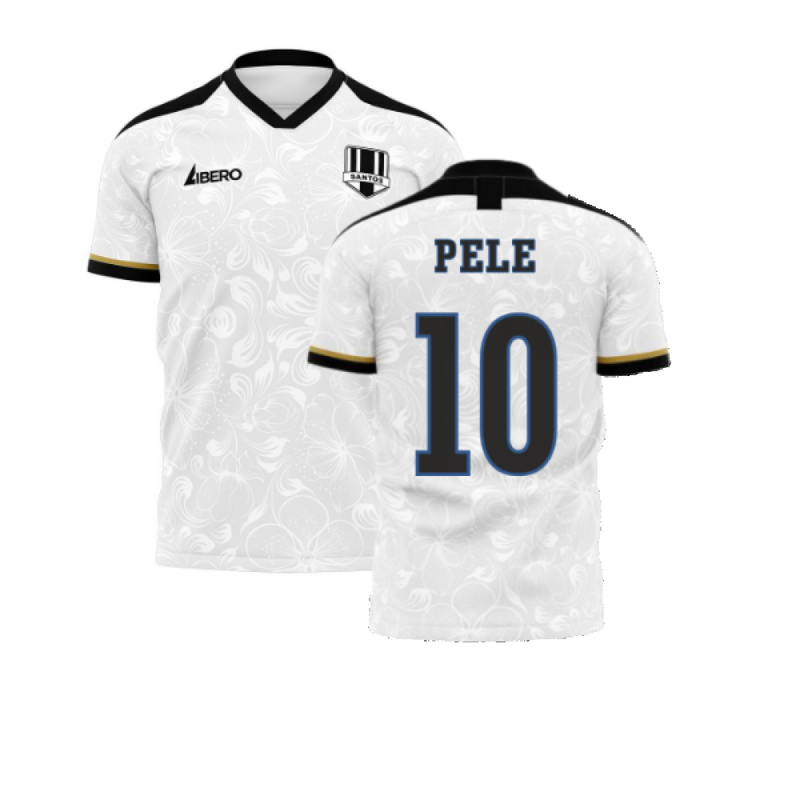 santos fc pele jersey 0010