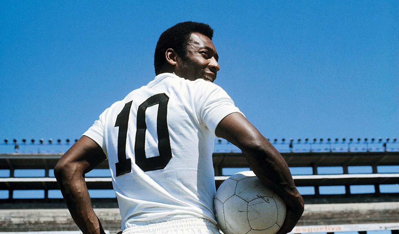 santos fc pele jersey 0012