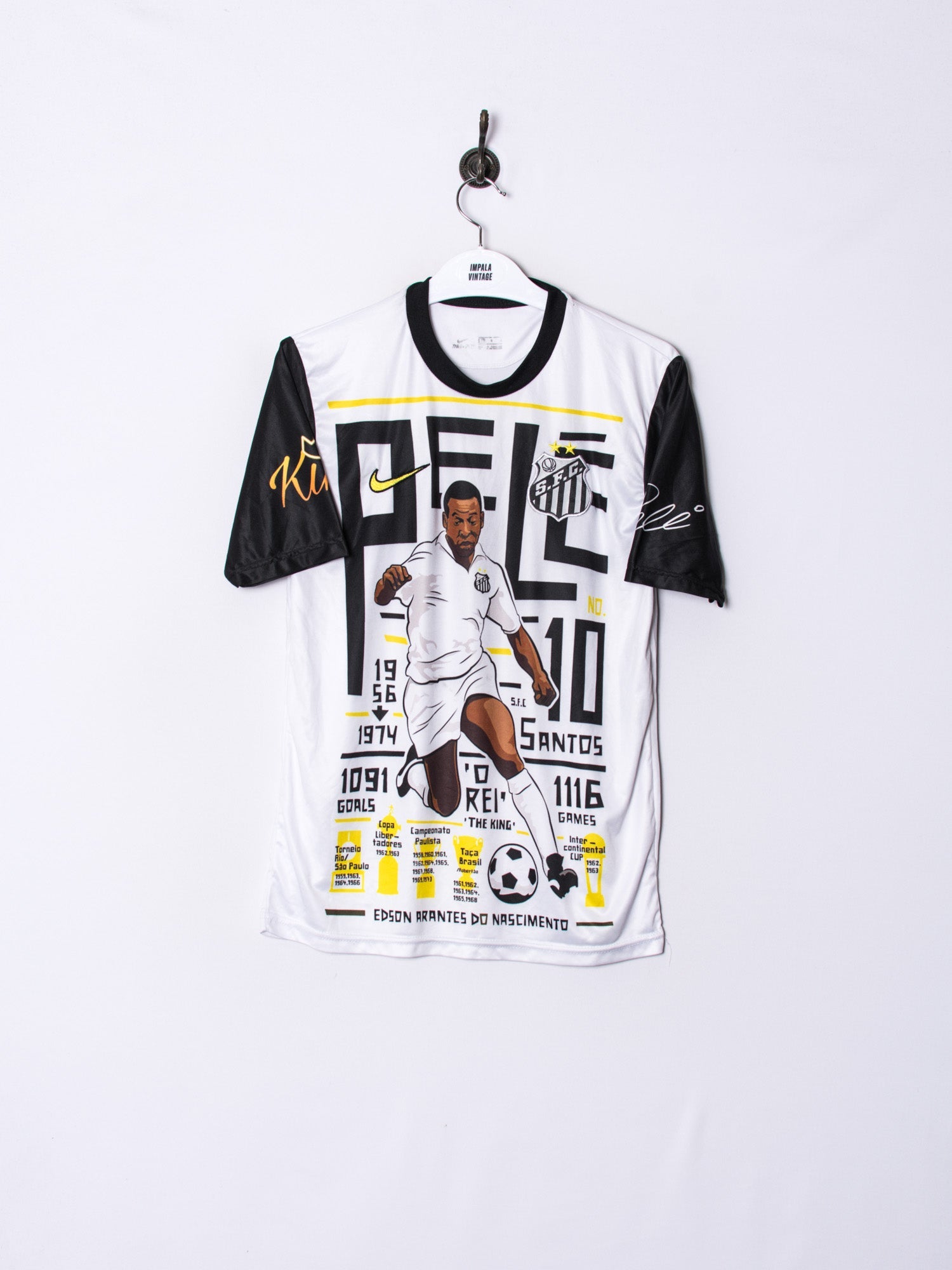 santos fc pele jersey 0043