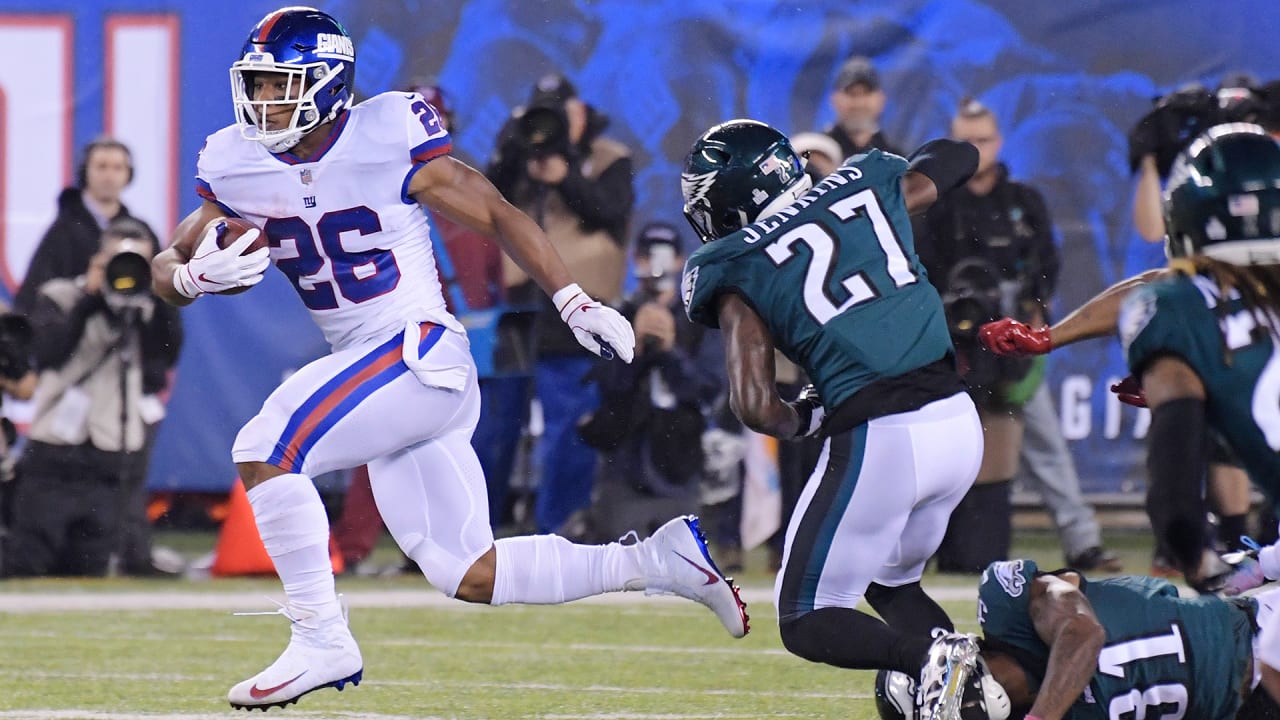 Saquon Barkley Color Rush jersey