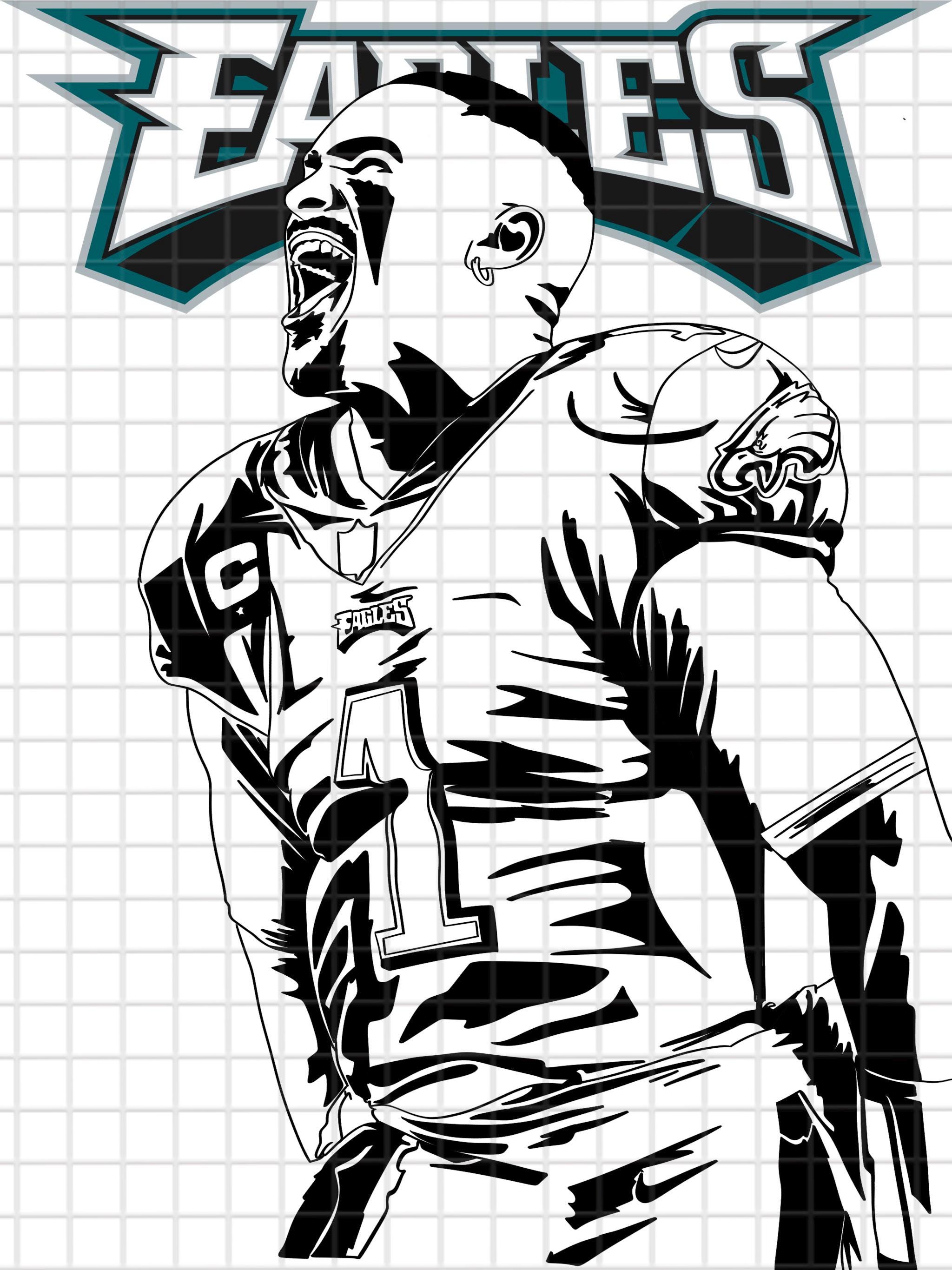 saquon barkley coloring pages 0037