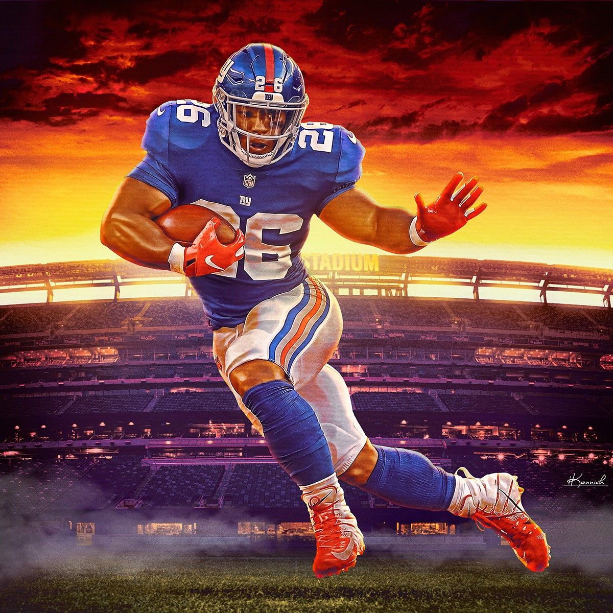 saquon barkley coloring pages 0049