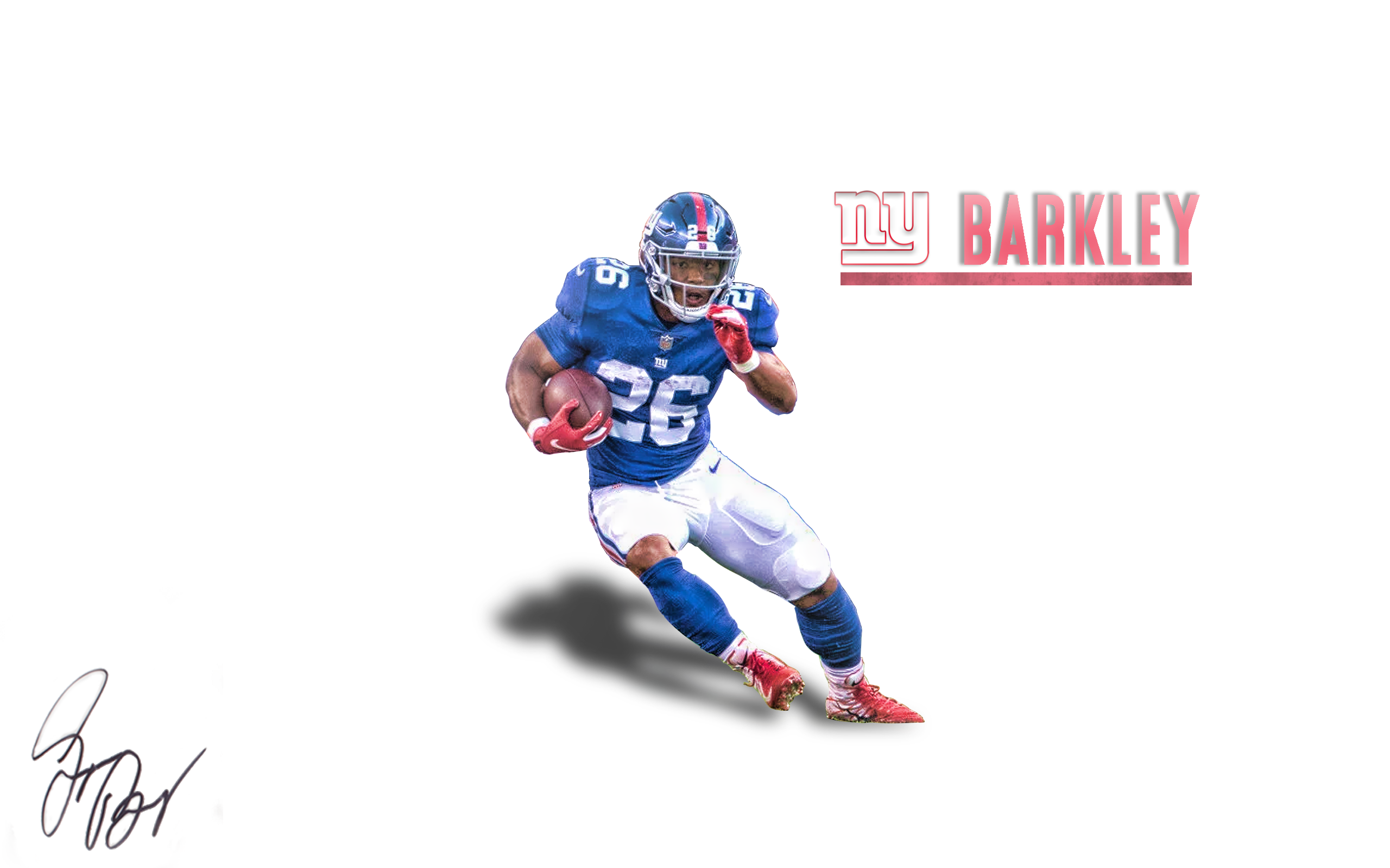 saquon barkley fantasy wallpaper.