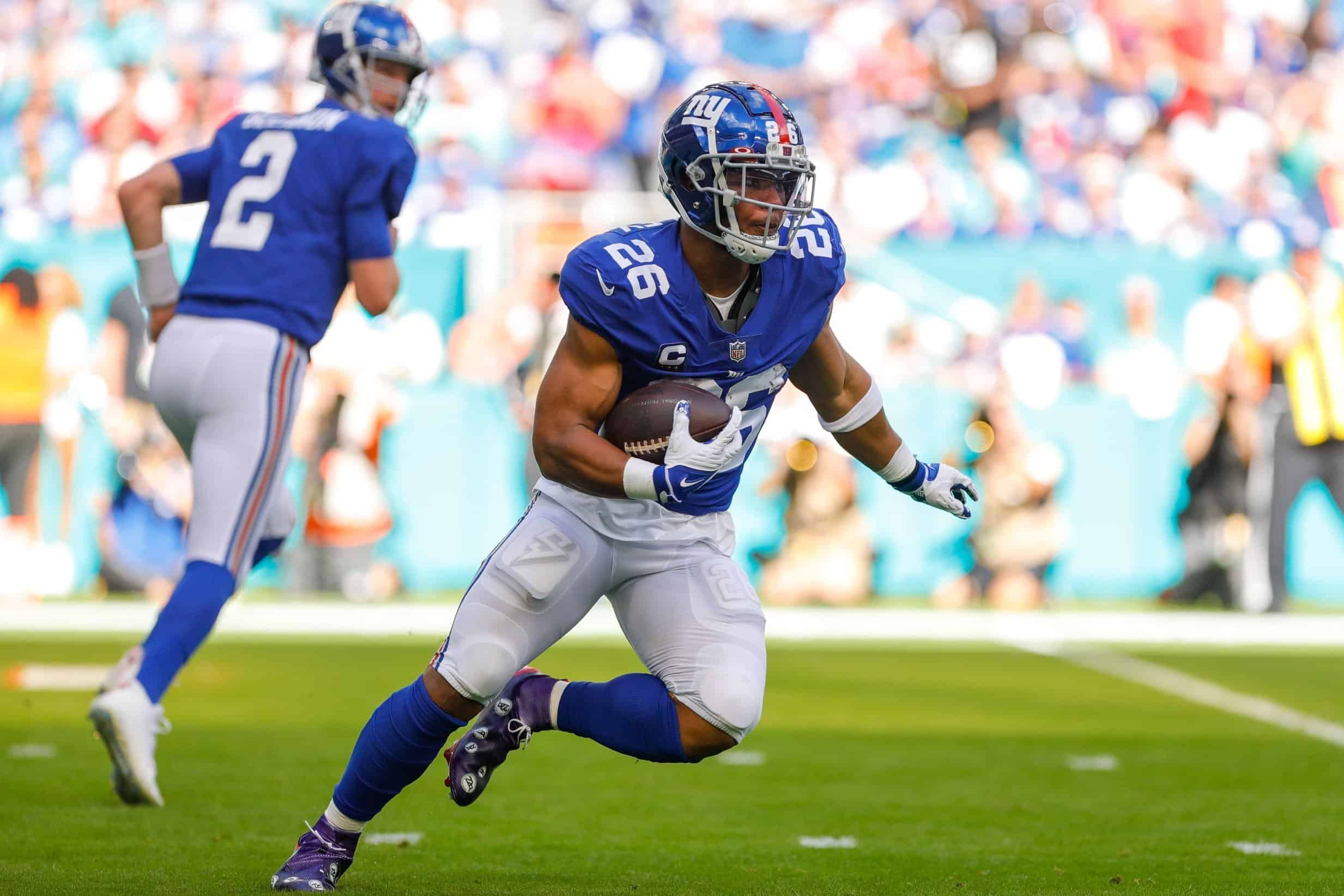 Saquon Barkley stats 2023