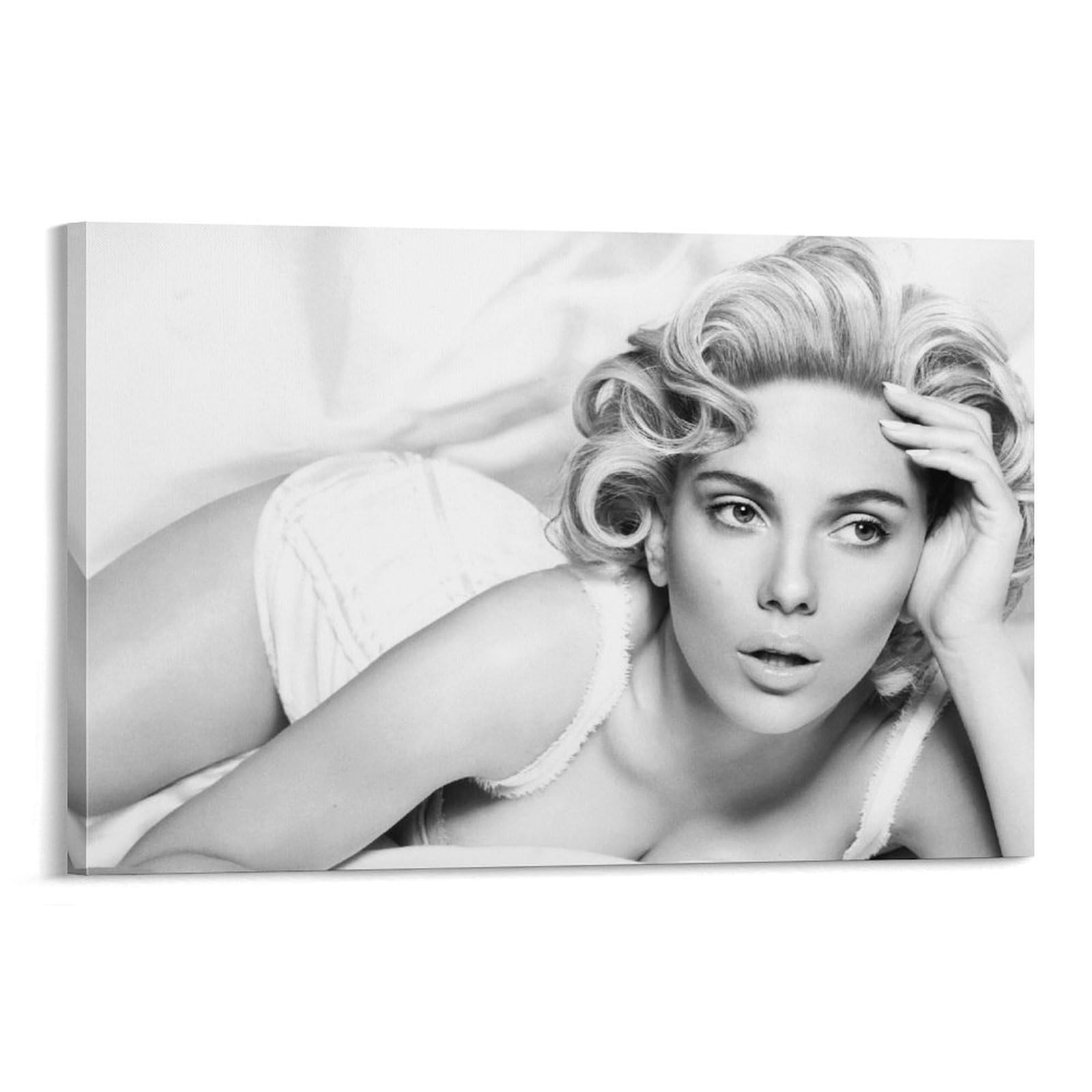 scarlett johansson black and white 0027