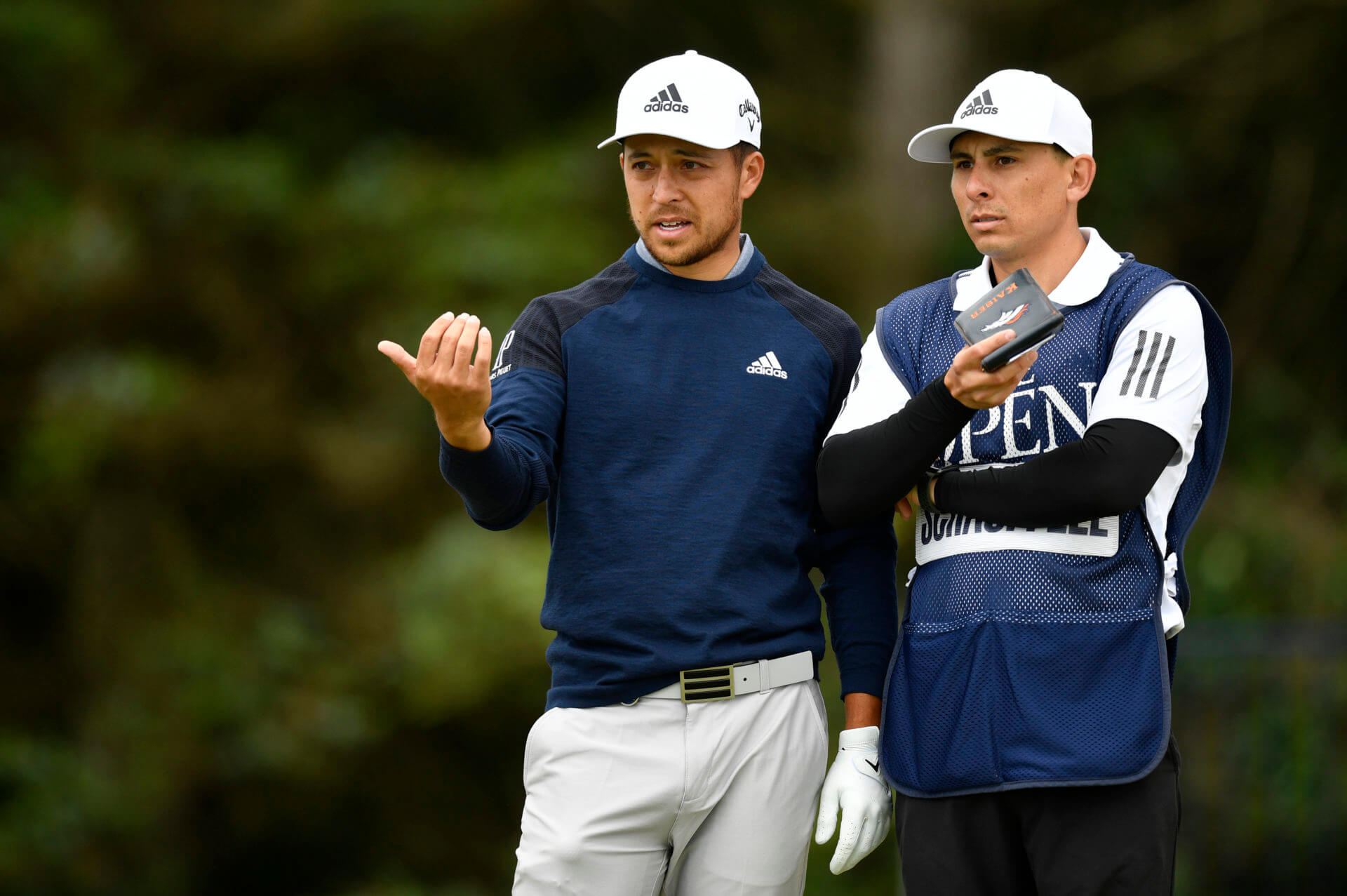 schauffele caddy