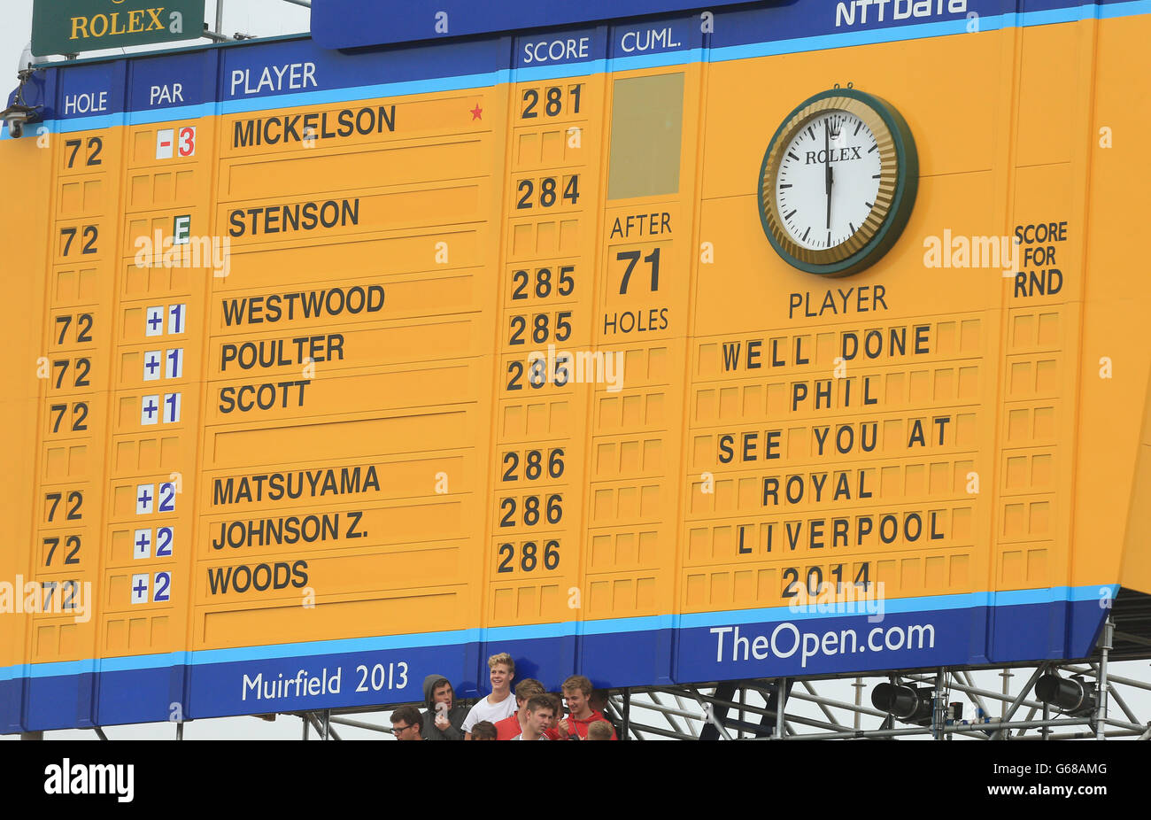 scoreboard british open 0024