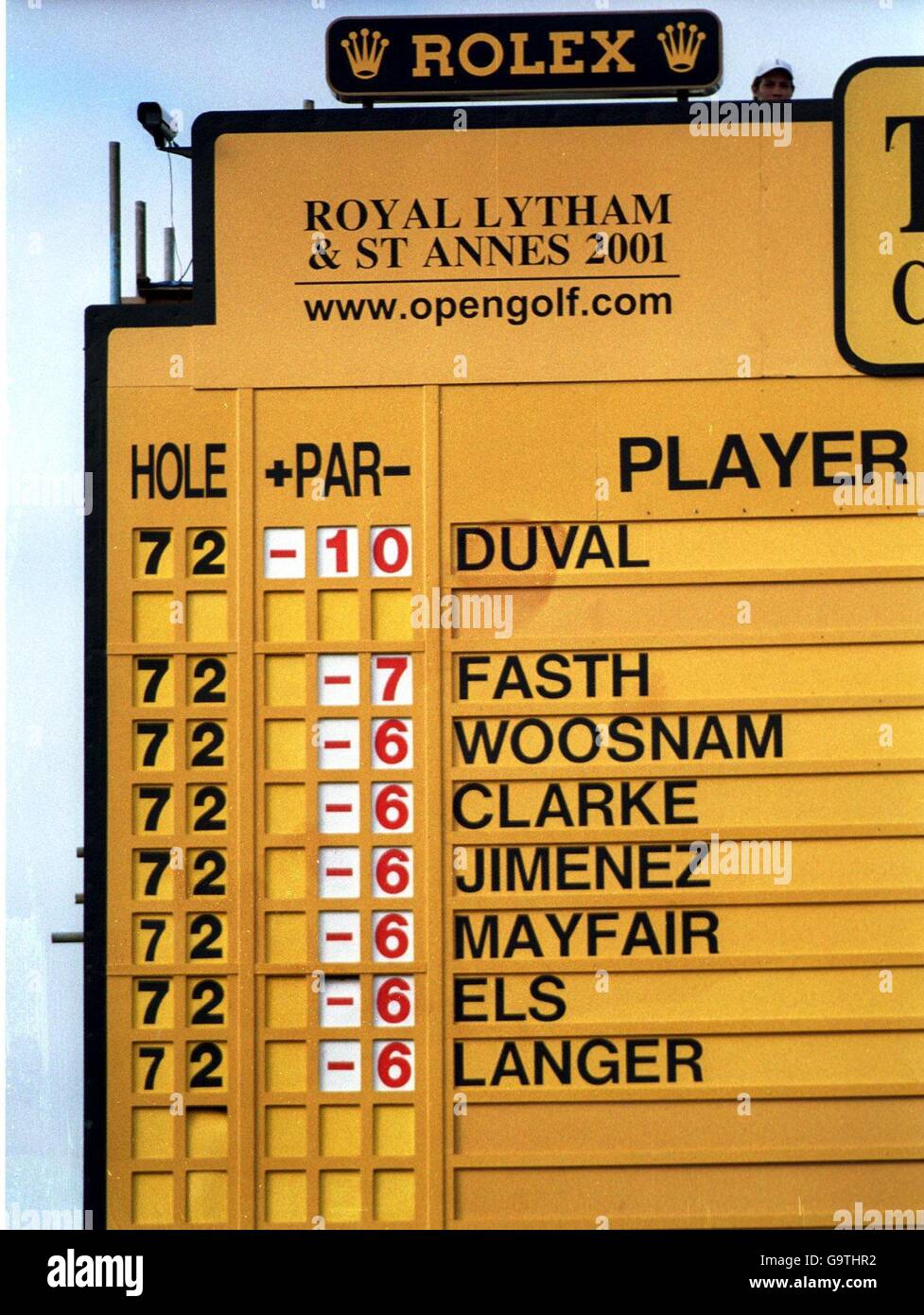 scoreboard british open 0030