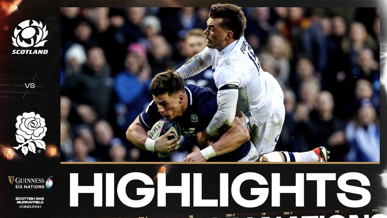 Scotland vs England highlights