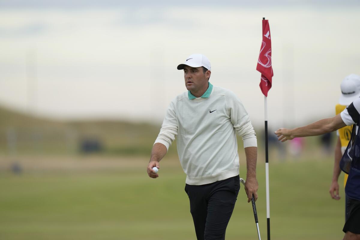 Scottie Scheffler British Open history