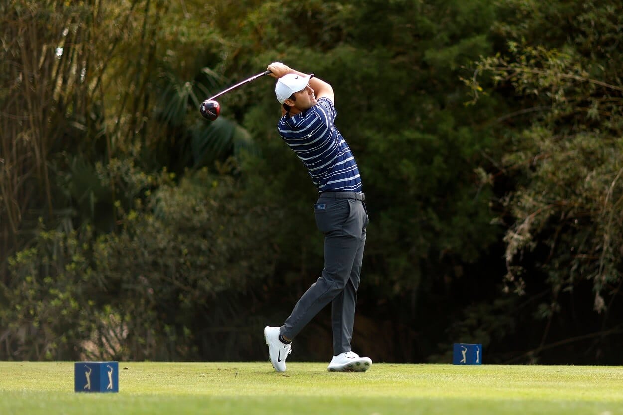scottie scheffler driver swing 0011