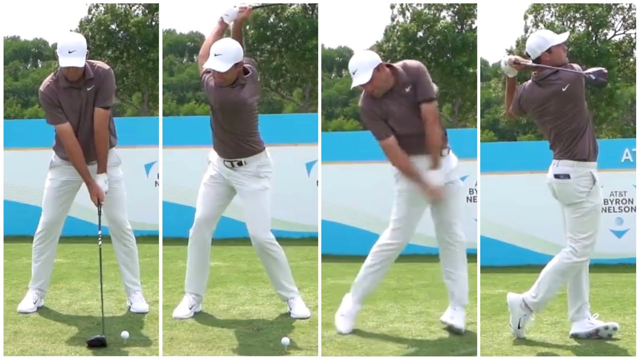 scottie scheffler golf swing
