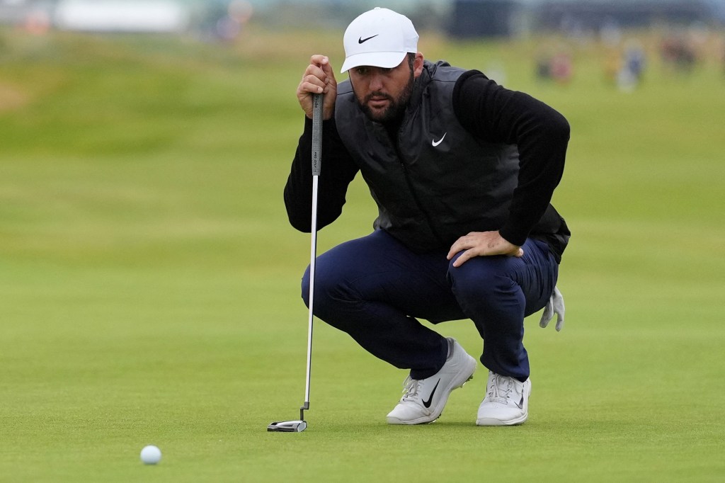 Scottie Scheffler performance British Open