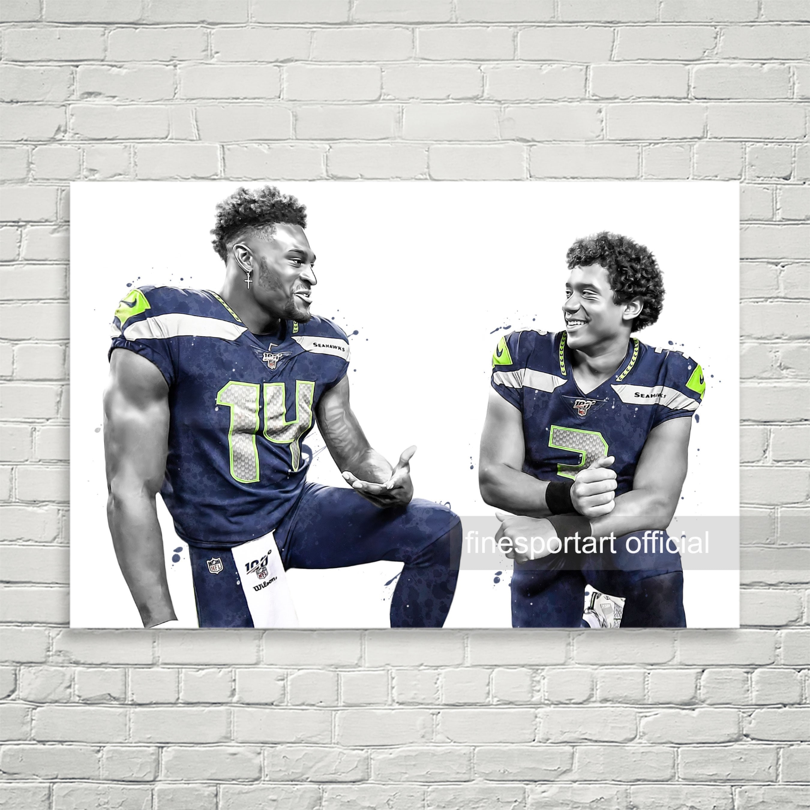 Seahawks player posters