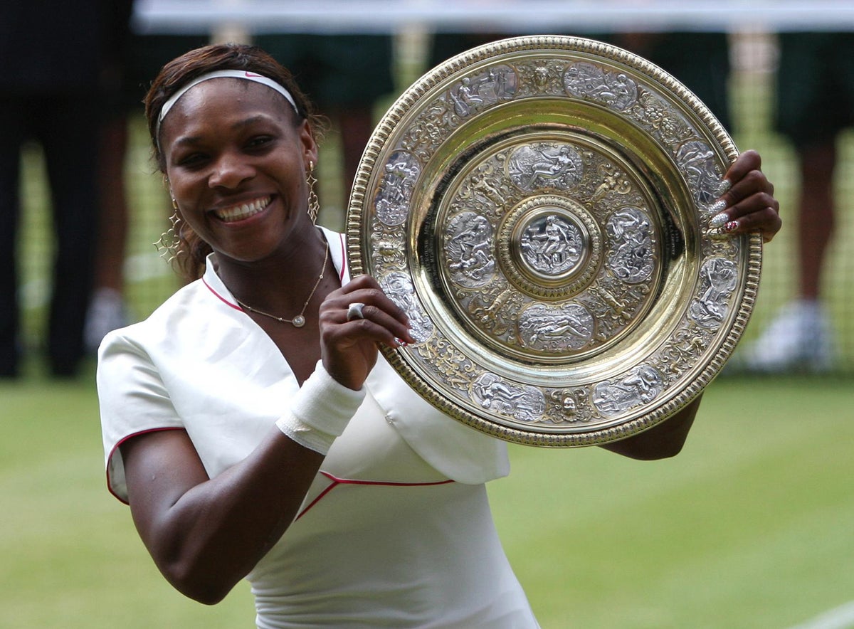 Serena Williams 2010 playing style.