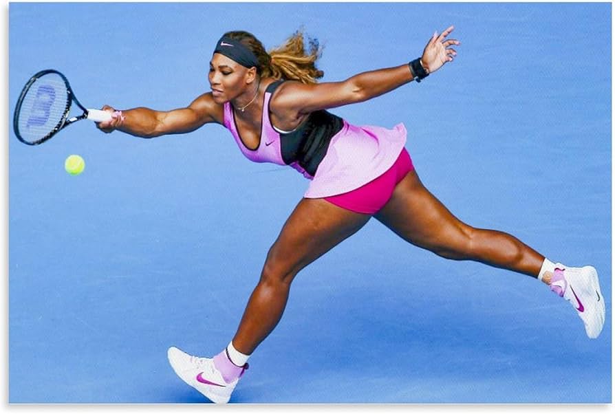 Serena Williams action shots