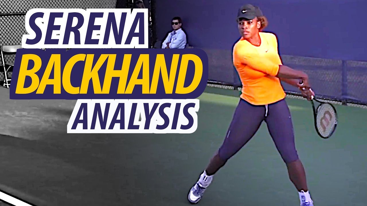 serena williams backhand drills