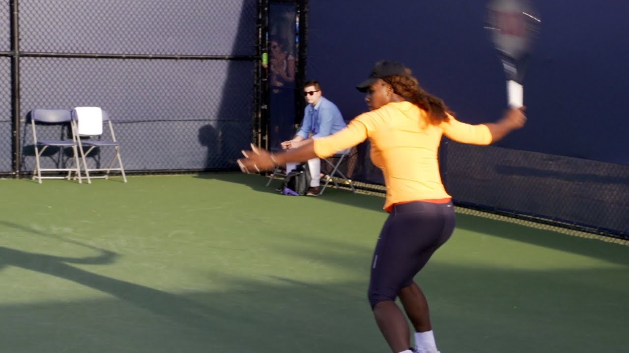 Serena Williams forehand analysis
