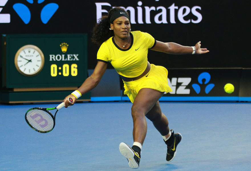 Serena Williams forehand drills for beginners
