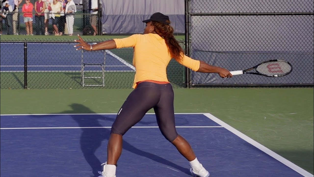 Serena Williams forehand tips
