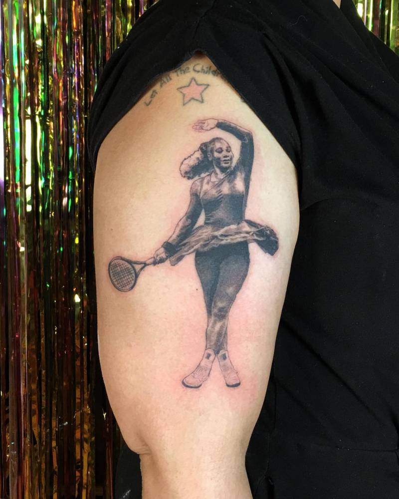 Serena Williams meaning tattoos