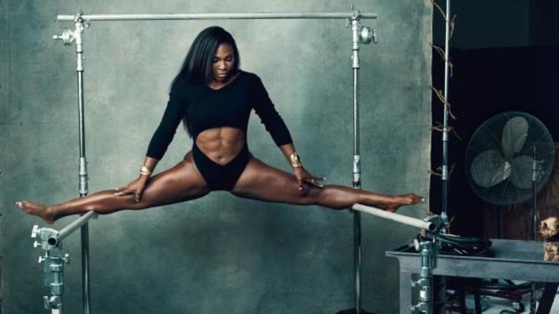 Serena Williams portrait session
