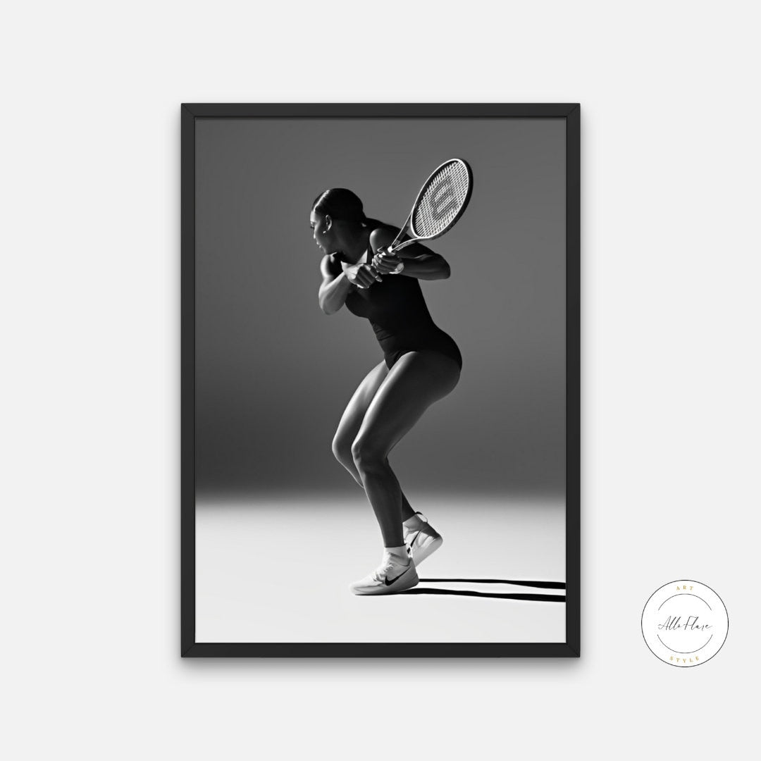 Serena Williams signature artwork