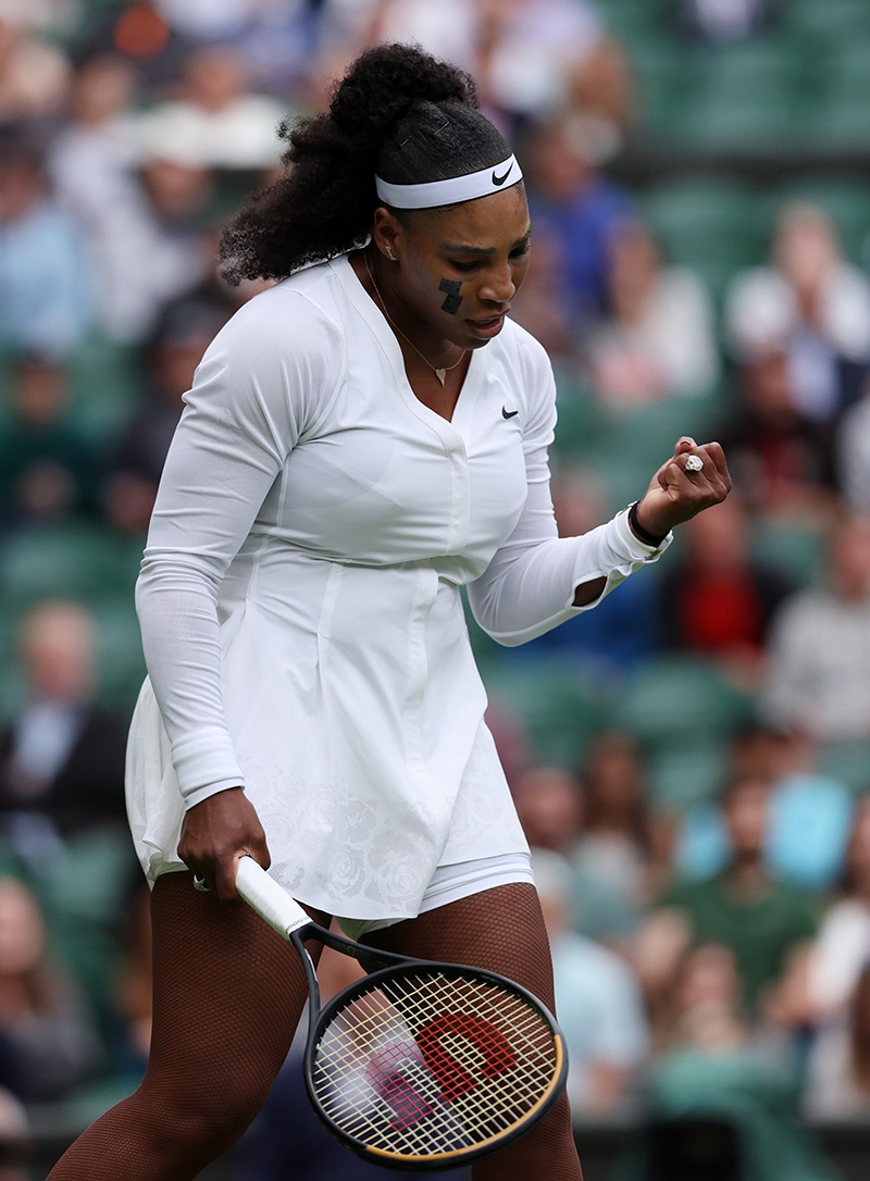 Serena Williams training photos