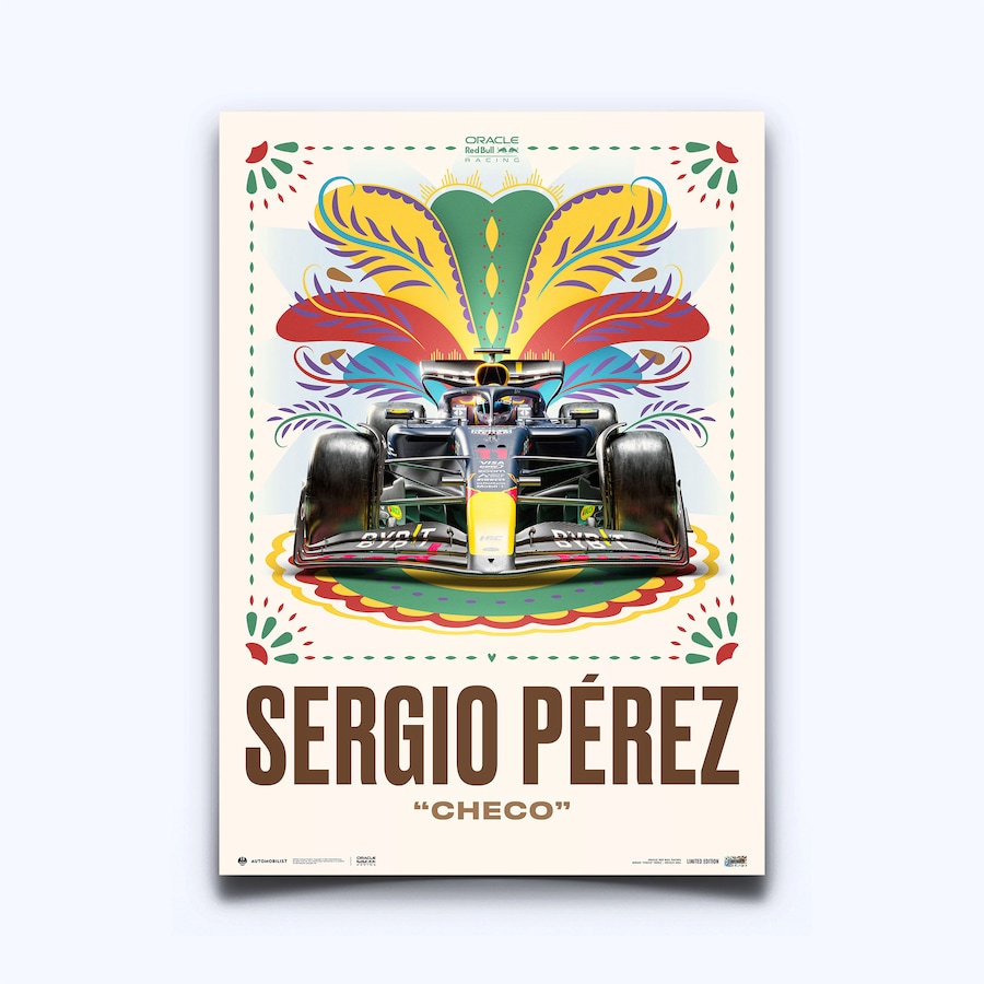 Sergio Perez fan merchandise