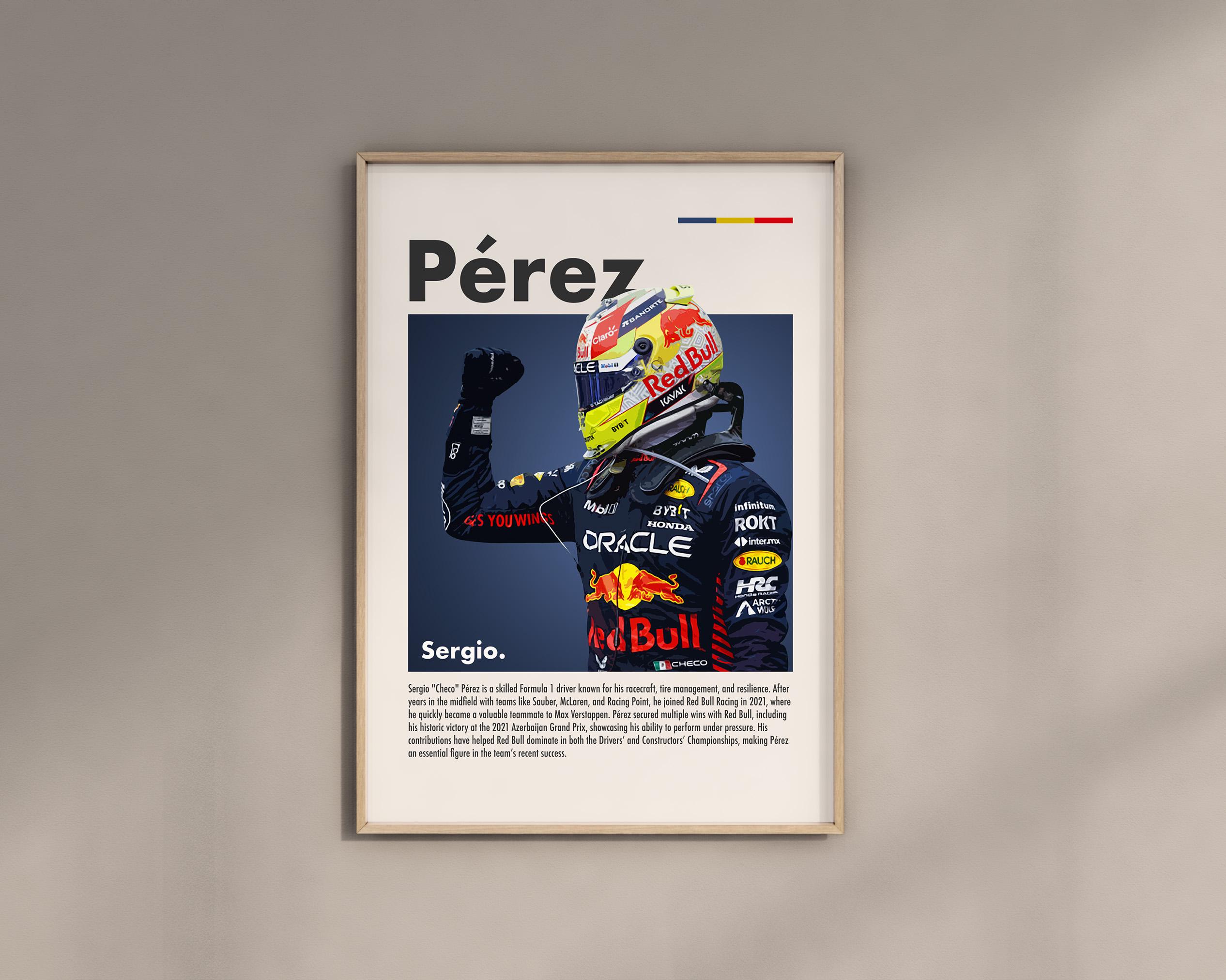 sergio perez poster 0011