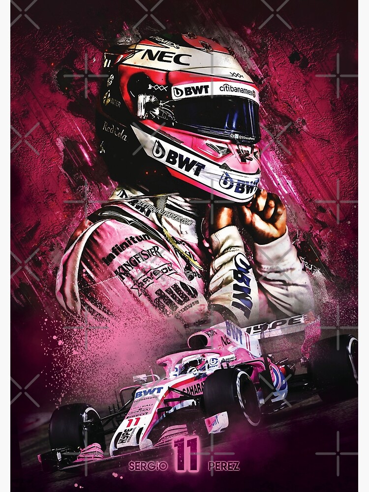 Sergio Perez wall art