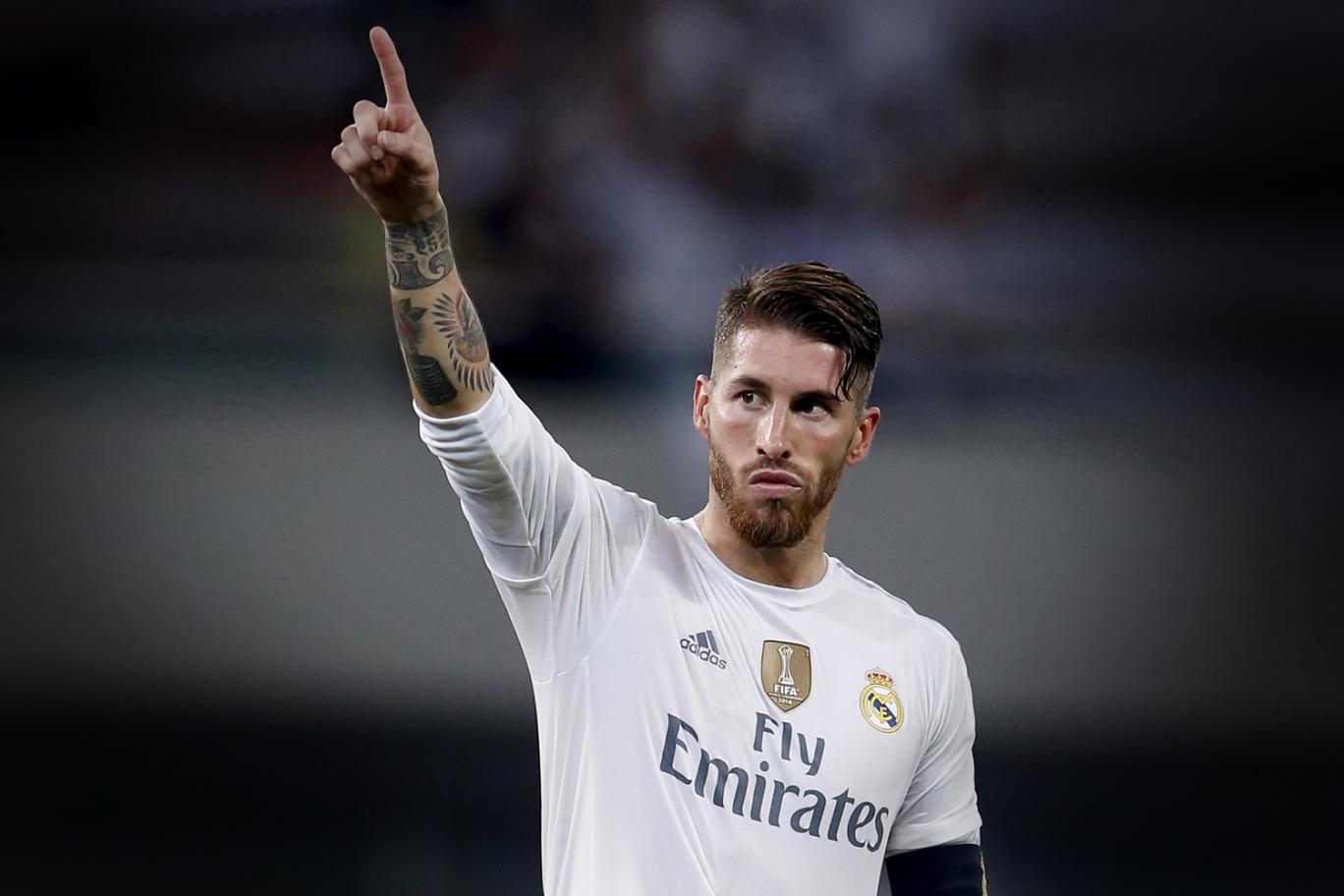 Sergio Ramos action shots