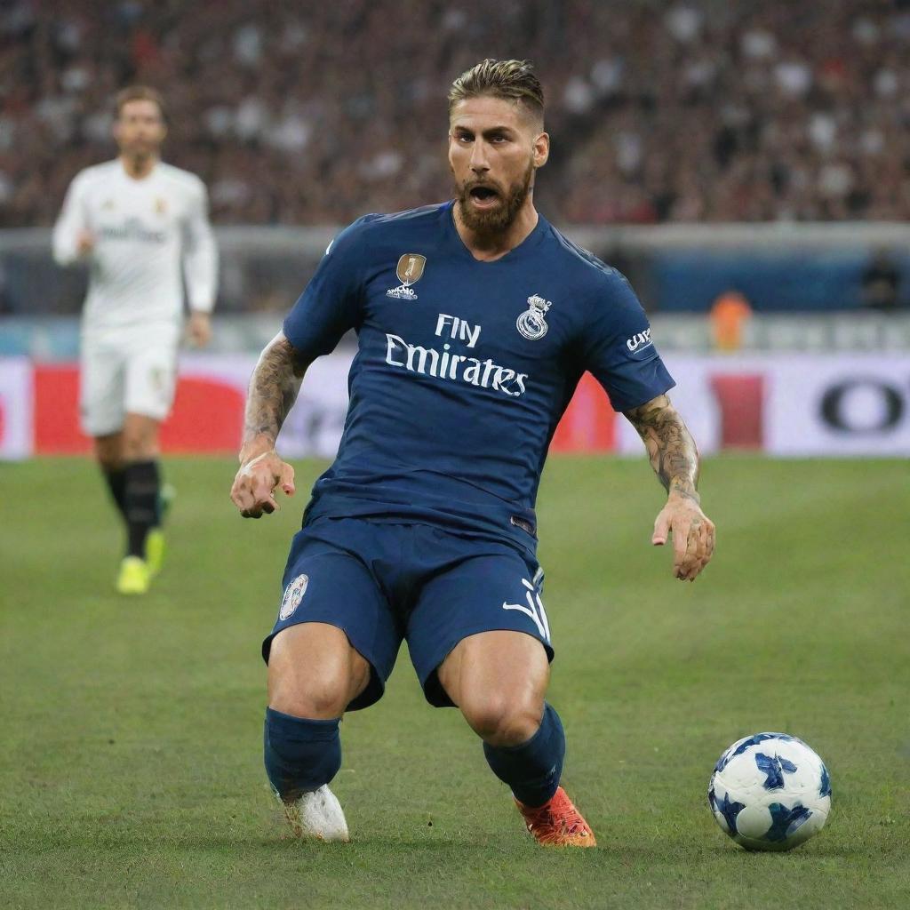 sergio ramos tackles 0077