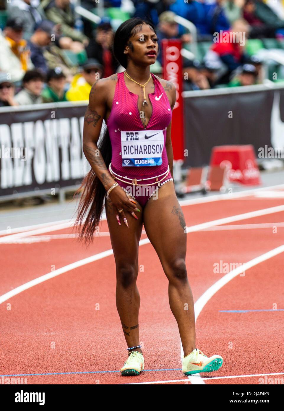 Sha'Carri Richardson fitness outfit
